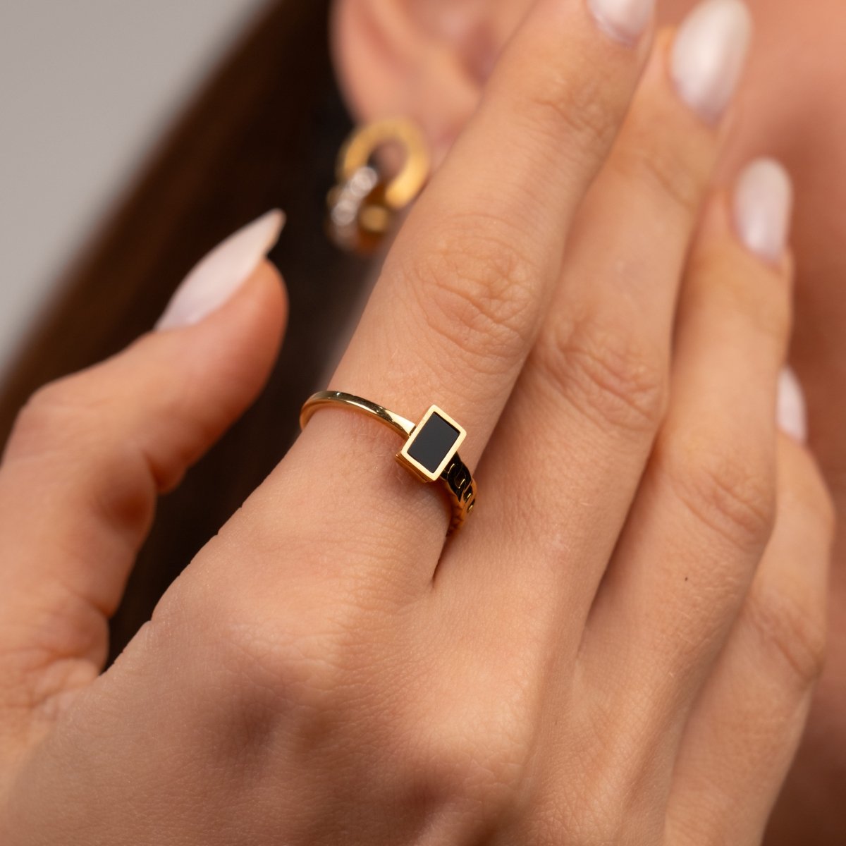 Fusion Ring 18k Gold Plated