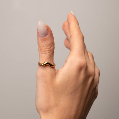 Aspen Ring 18k Gold Plated