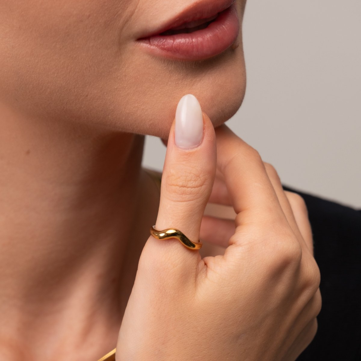 Aspen Ring 18k Gold Plated