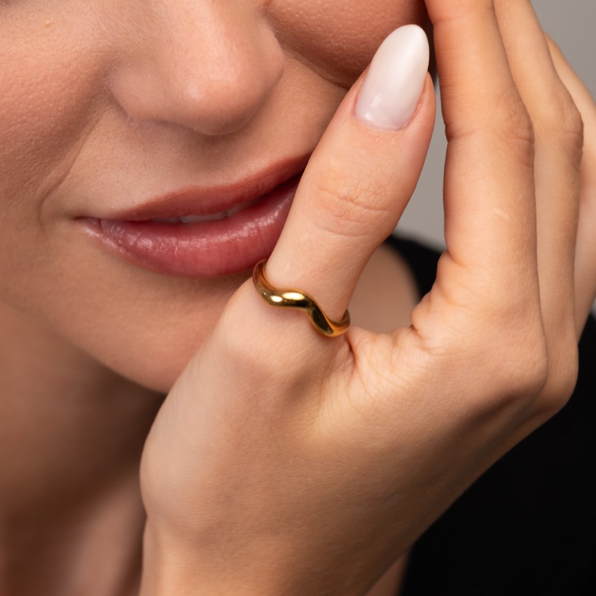 Aspen Ring 18k Gold Plated
