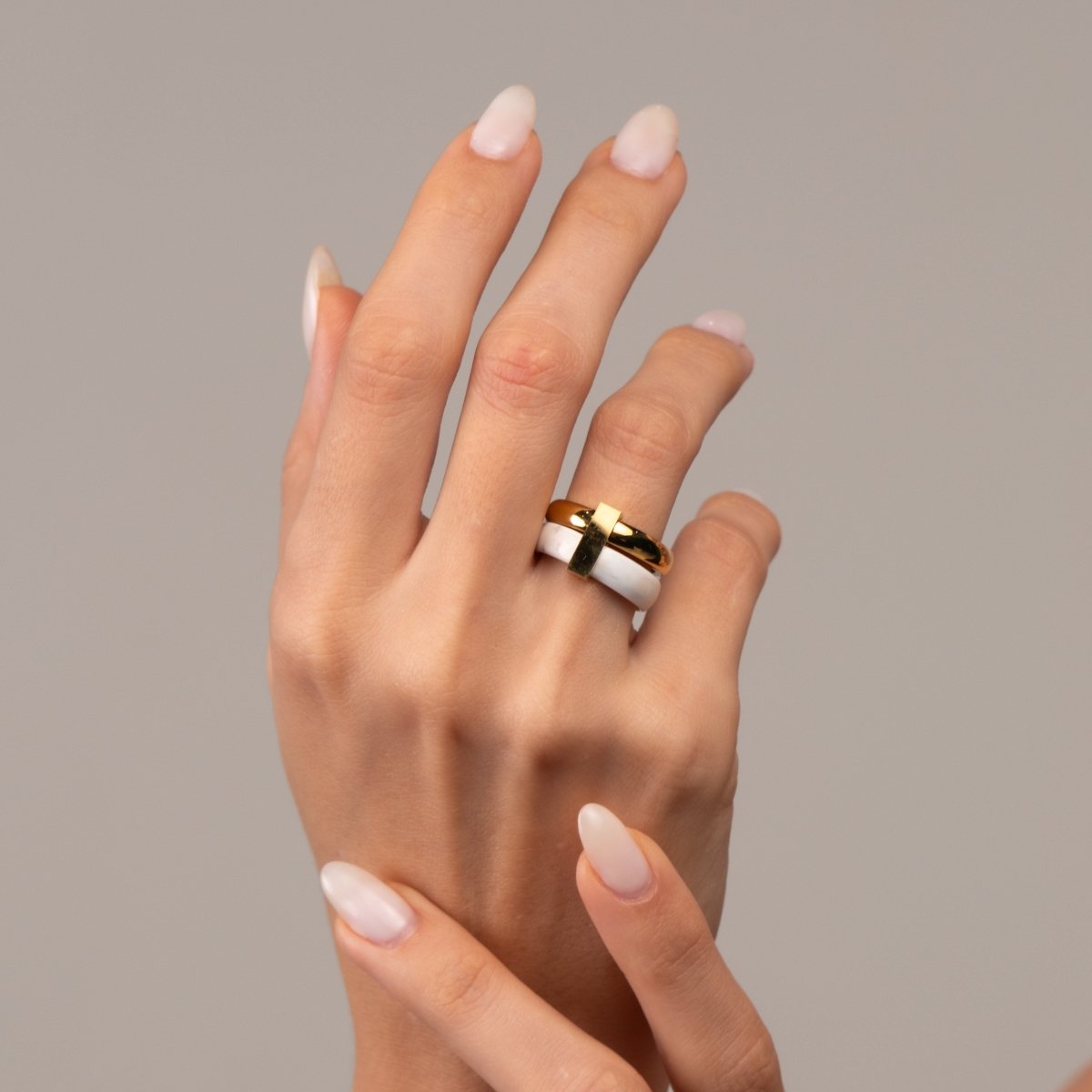 Rich Layered 18k Gold Plated Ring