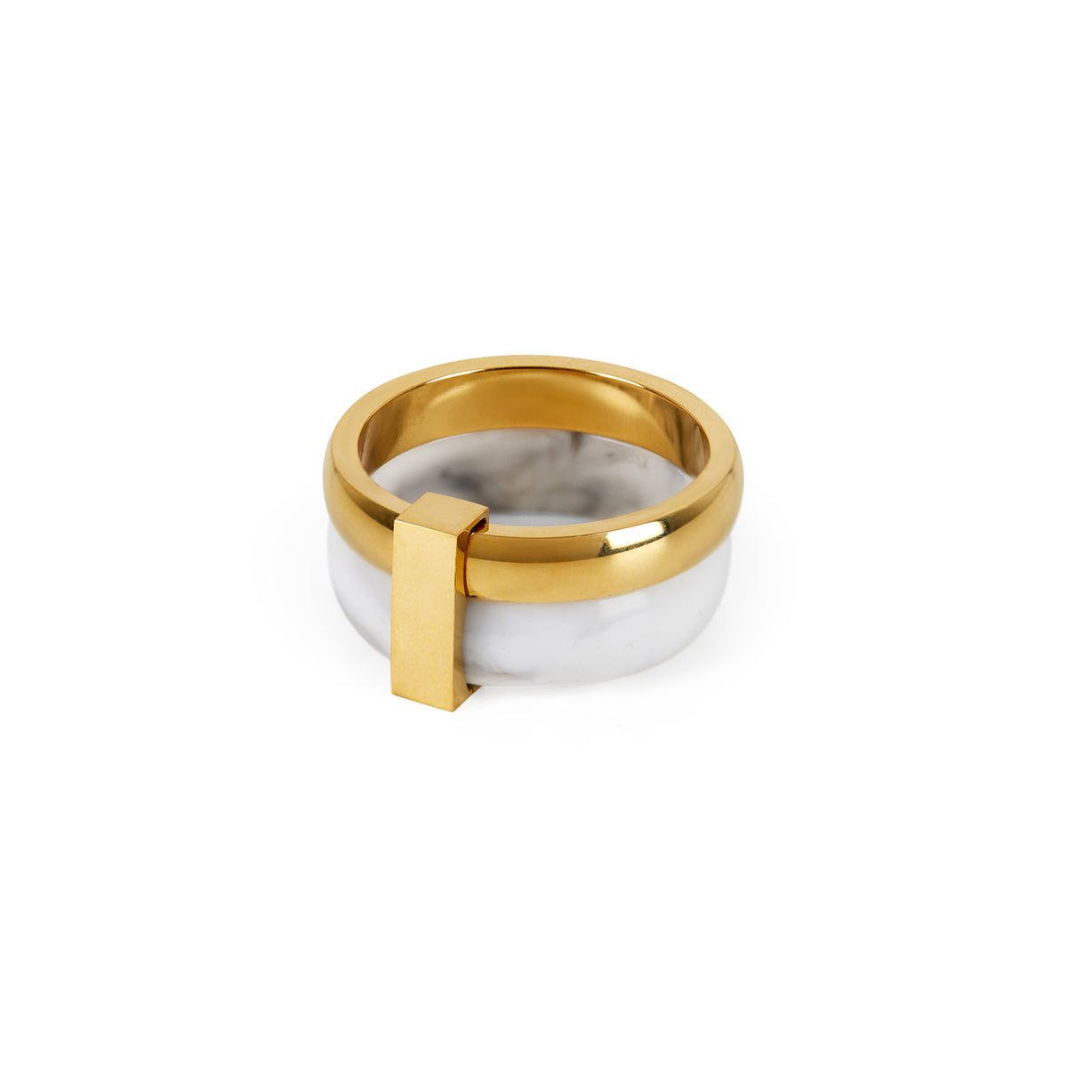 Rich Layered 18k Gold Plated Ring