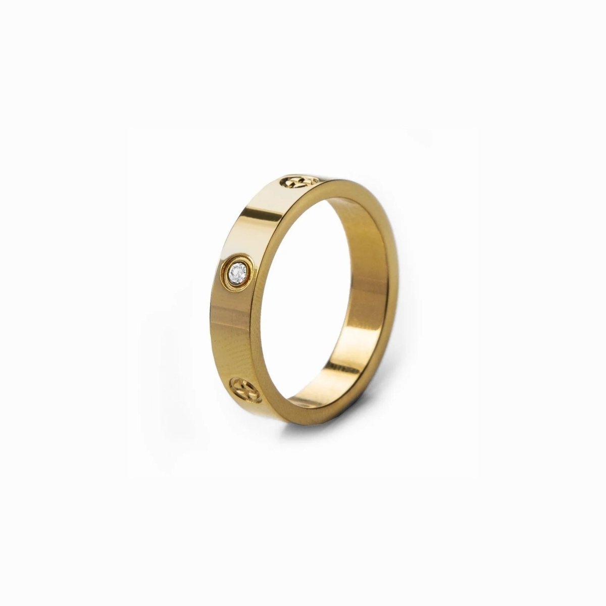 Classic Inspiration Ring 18k Gold Plated