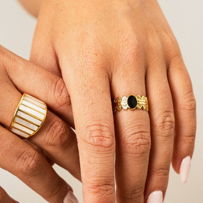 Coliseu Ring - 18k Gold Plated