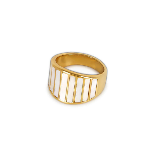 Coliseu Ring - 18k Gold Plated