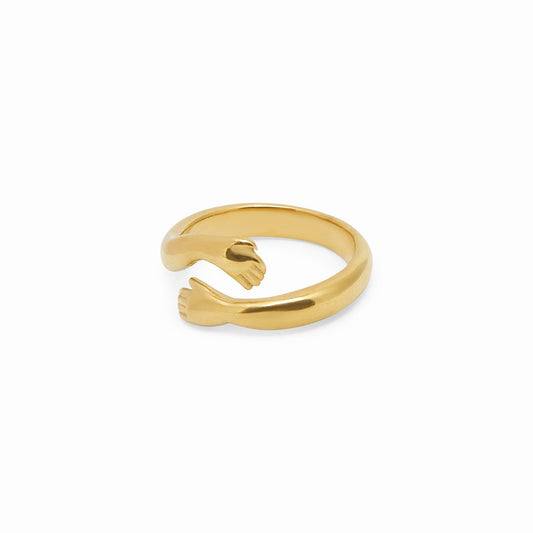 Embrace 18k Gold Plated Ring