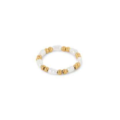 Pearl Dress Ring - 18k Gold Plated