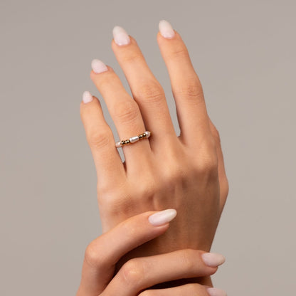 Pearl Dress Ring - 18k Gold Plated