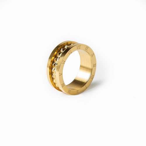 Genova Ring 18k Gold Plated
