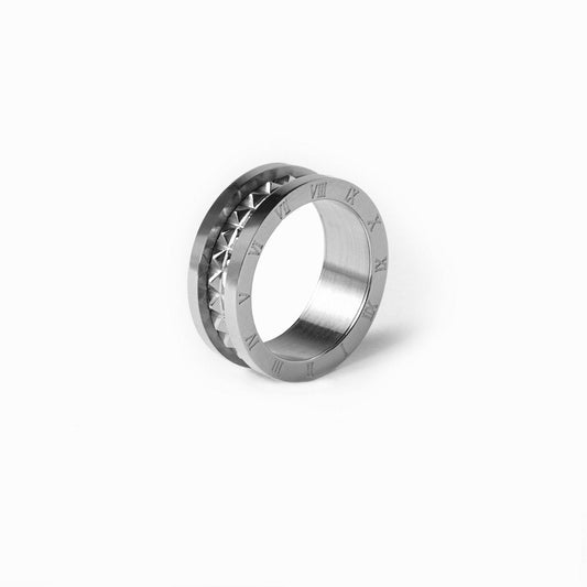 Genova Ring 18k Gold Plated - Silver