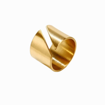 Hips Ring 18k Gold Plated