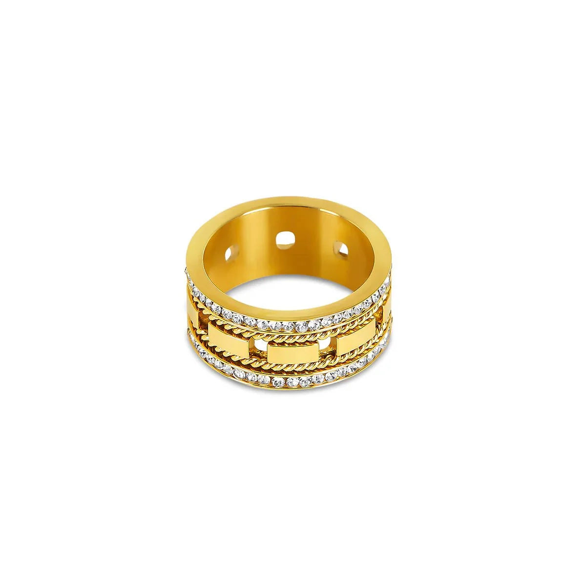 Impulse Ring - 18k Gold Plated