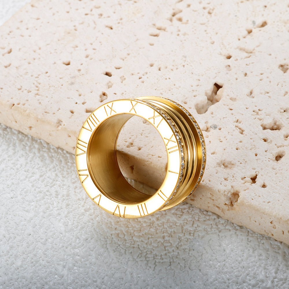 Imperial Luxury Ring 18k Gold Plated