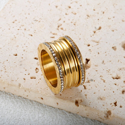Imperial Luxury Ring 18k Gold Plated