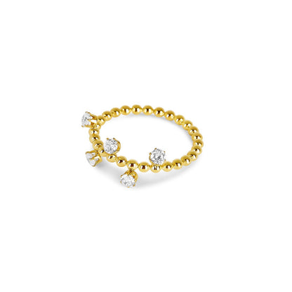 Serena Ring 18k Gold Plated