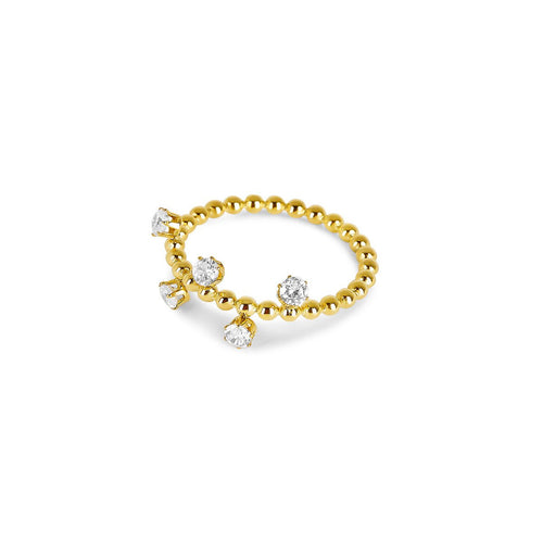 Serena Ring 18k Gold Plated