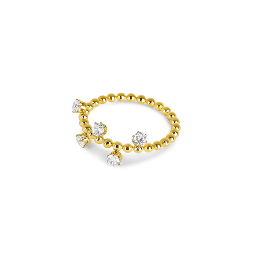 Serena Ring 18k Gold Plated