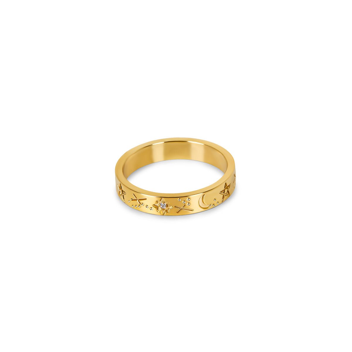 Sky Ring - 18k Gold Plated