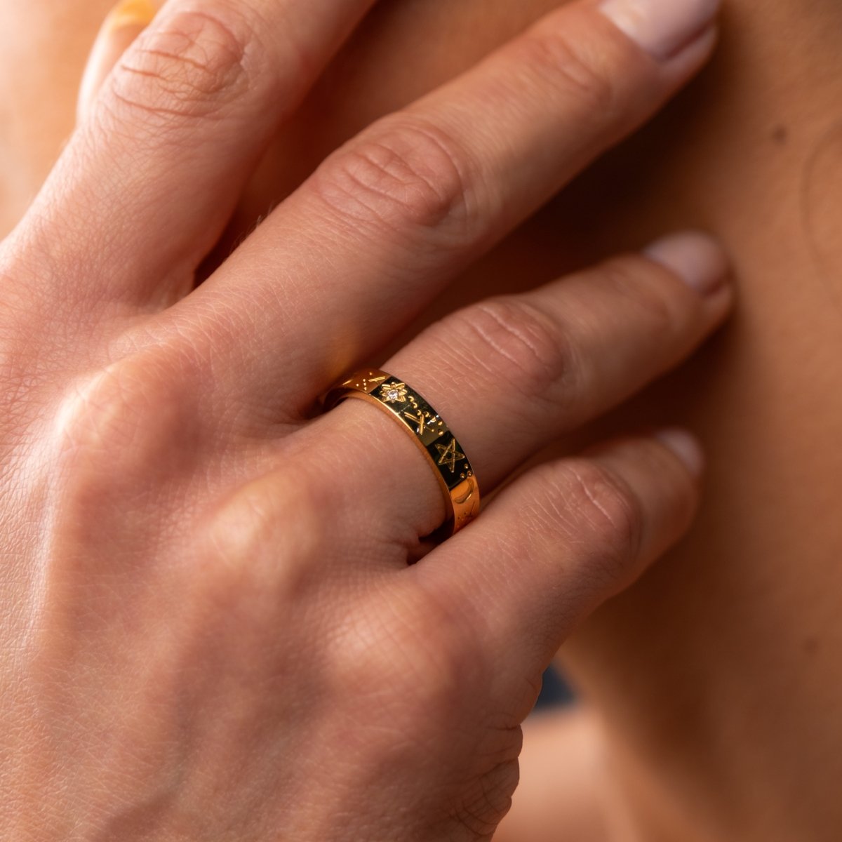 Sky Ring - 18k Gold Plated