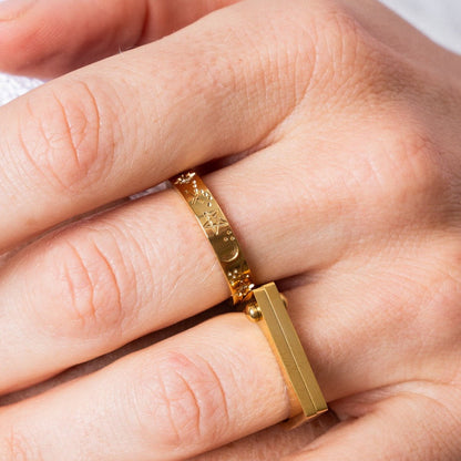 Sky Ring - 18k Gold Plated