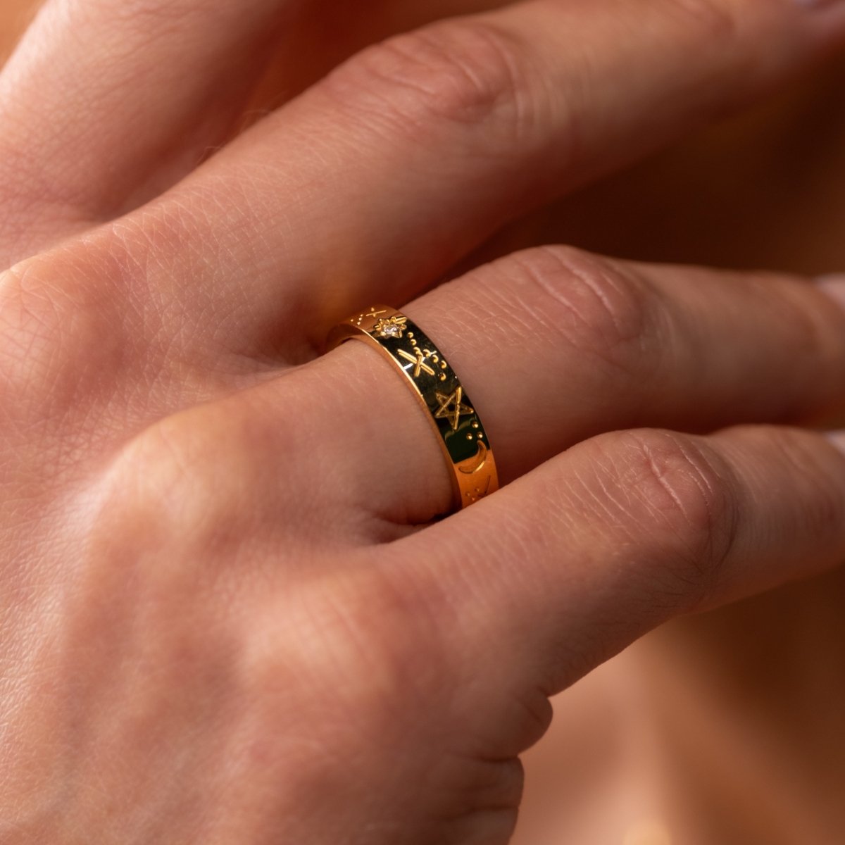 Sky Ring - 18k Gold Plated