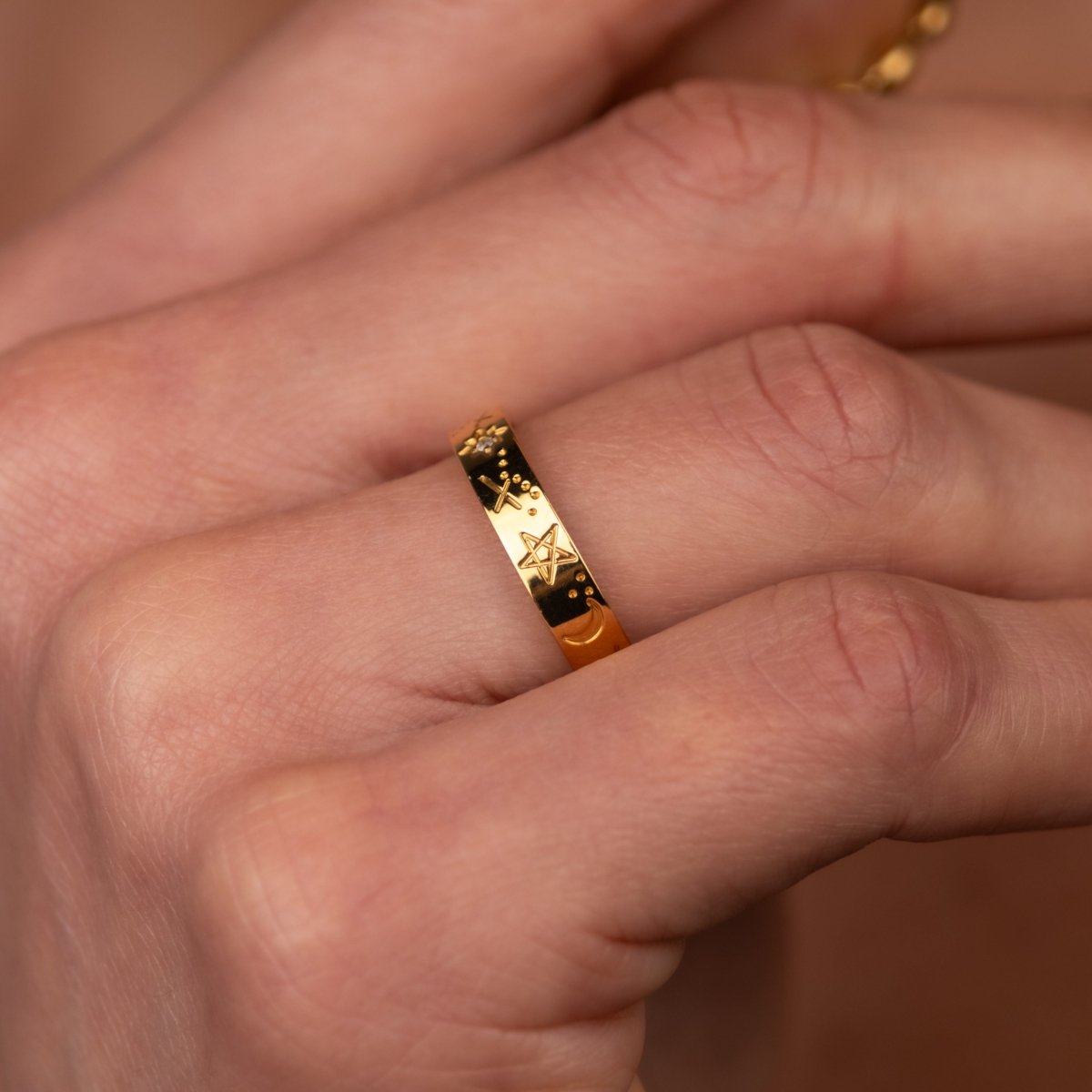 Sky Ring - 18k Gold Plated