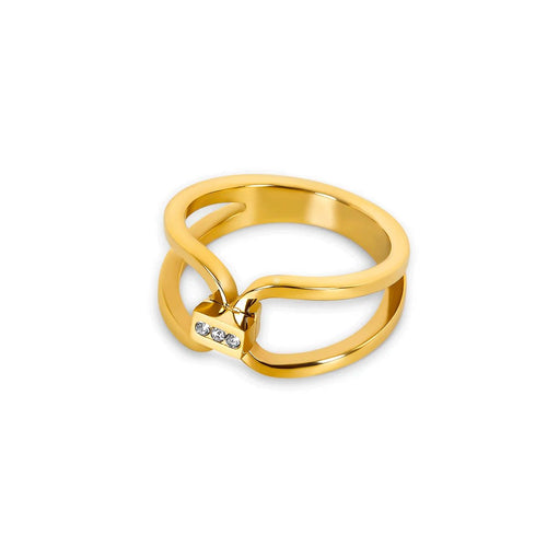 Tenderness Ring 18k Gold Plated