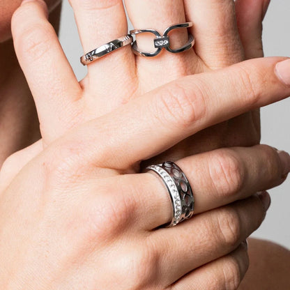 Tenderness Ring 18k Gold Plated - Silver