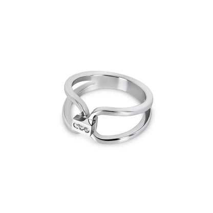 Tenderness Ring 18k Gold Plated - Silver
