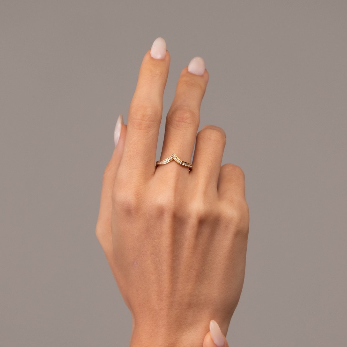 Trinity Zirconia 18k Gold Plated Ring