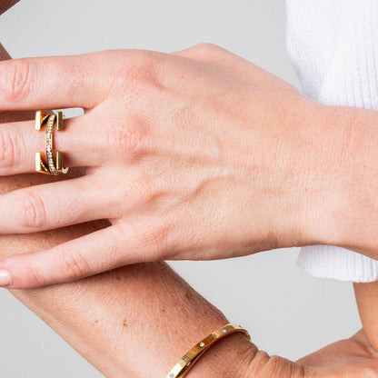 Truth Ring - 18k Gold Plated