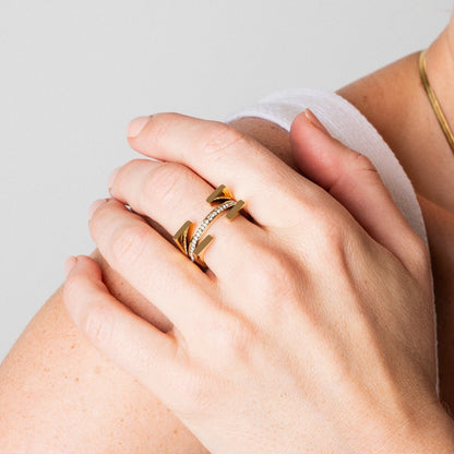 Truth Ring - 18k Gold Plated