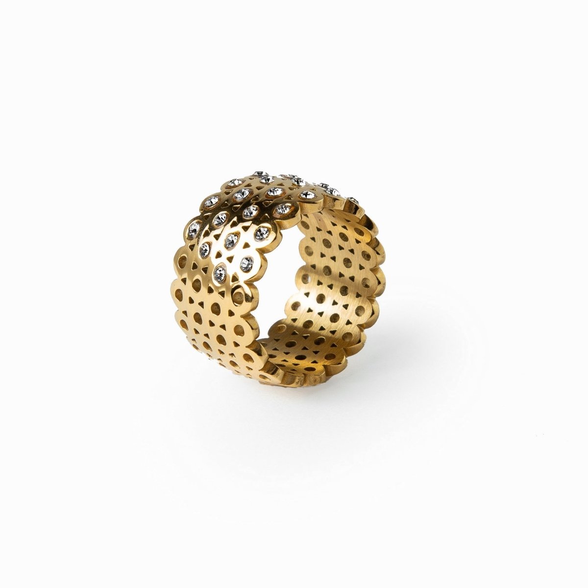 Valenciana 18k Gold Plated Ring