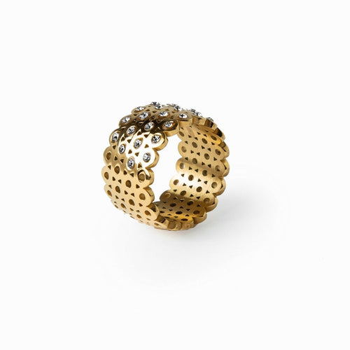 Valenciana 18k Gold Plated Ring