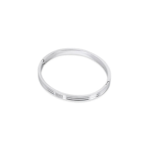 Hanna Cuff Bracelet – Silver