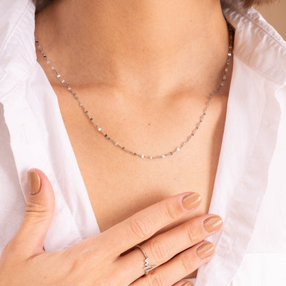 Destiny Chain Necklace - Silver