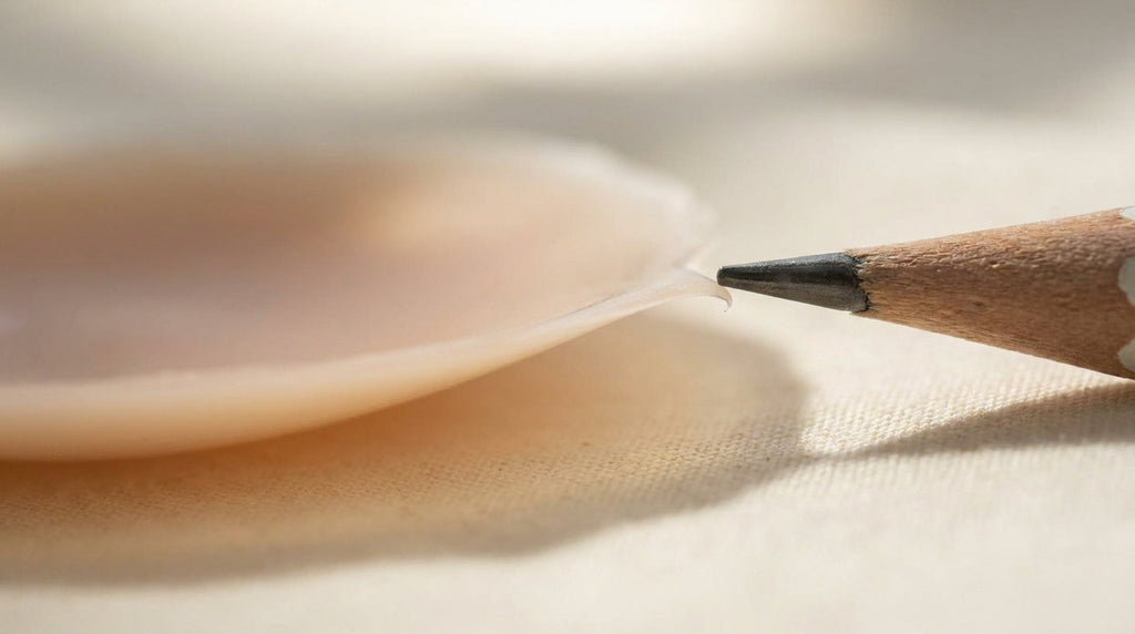 Paper-thin tapered edge (0.25mm)