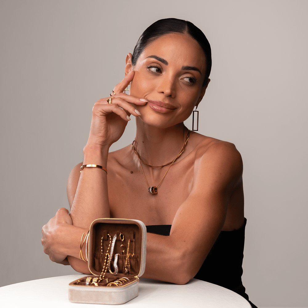 Mosali Velvet Jewelry Box